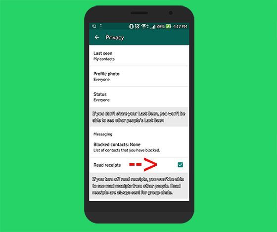 Mematikan-tanda-read-centang-biru